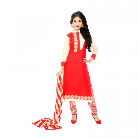 Neela’s Classical Shalwar Kameez in Jacquard Cotton with soft Georgette Dupatta